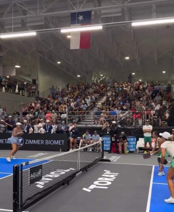 ZaneNavratil's tweet image. Super impressed with @MajorLeaguePB Dallas attendance. It’s gotta be the most attended event in MLP history, and we haven’t even hit the weekend yet. Well done @DallasFlashPB