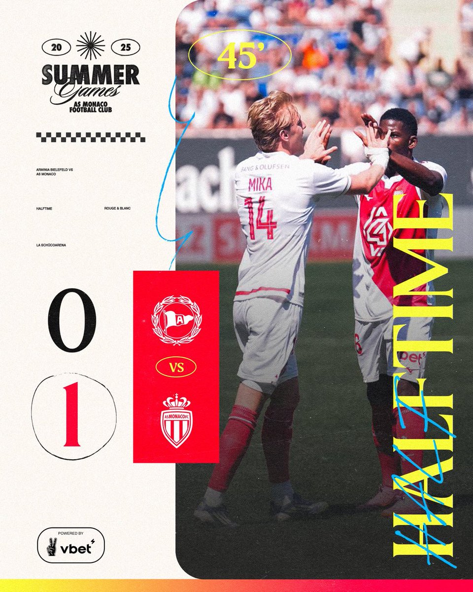 AS_Monaco_ES's tweet image. Descanso con ventaja ๐
45' | 0โฃ-1๏ธโฃ #DSCASM