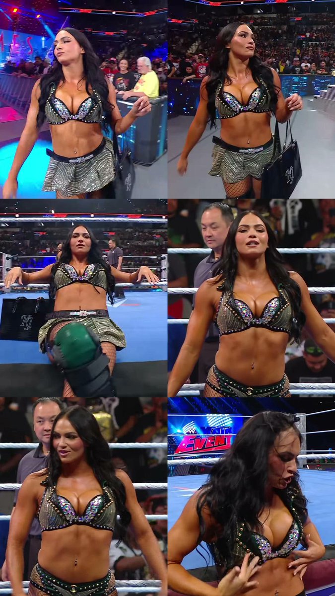 THE WOMAN 🔥😍

<a href="/kianajames_wwe/">Kayla Klingensmith 💋</a> #WWEMainEvent