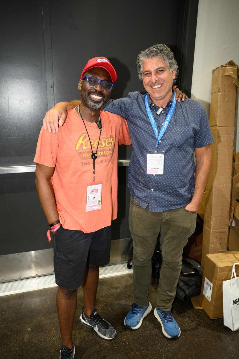 BuzzWorthyRadio's tweet image. Always stoked when I get to chat with @adamrose74! #SDCC