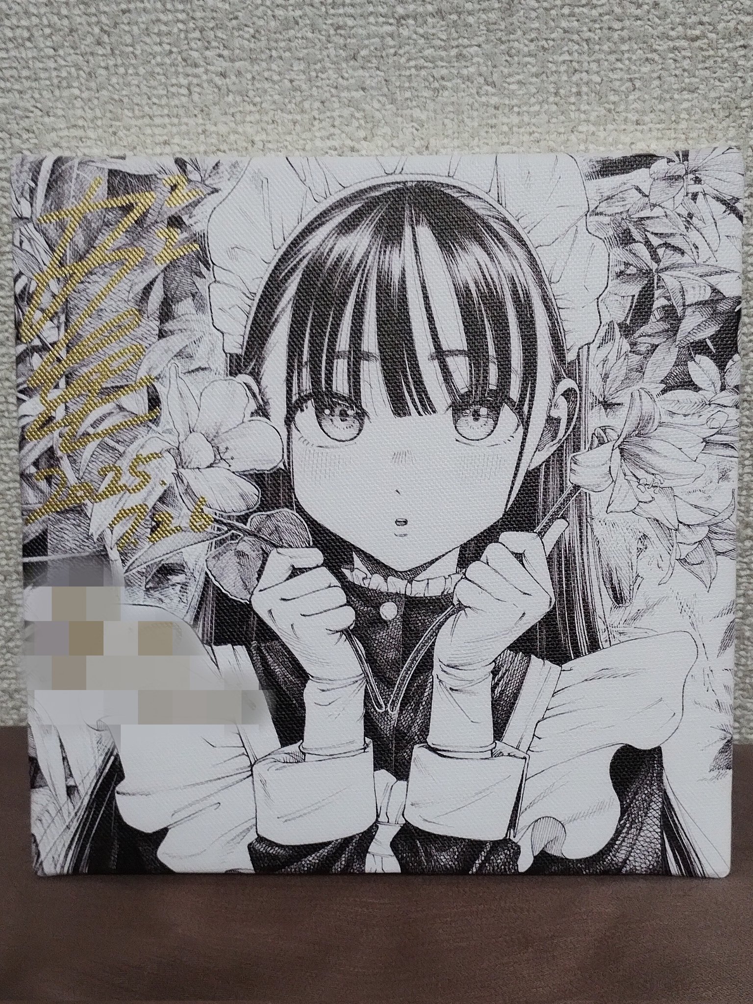 砂糖みかく先生 キャンバス作品 原画 砂糖みかく／Mikaku Satou (@mikakusatou) • Instagram photos