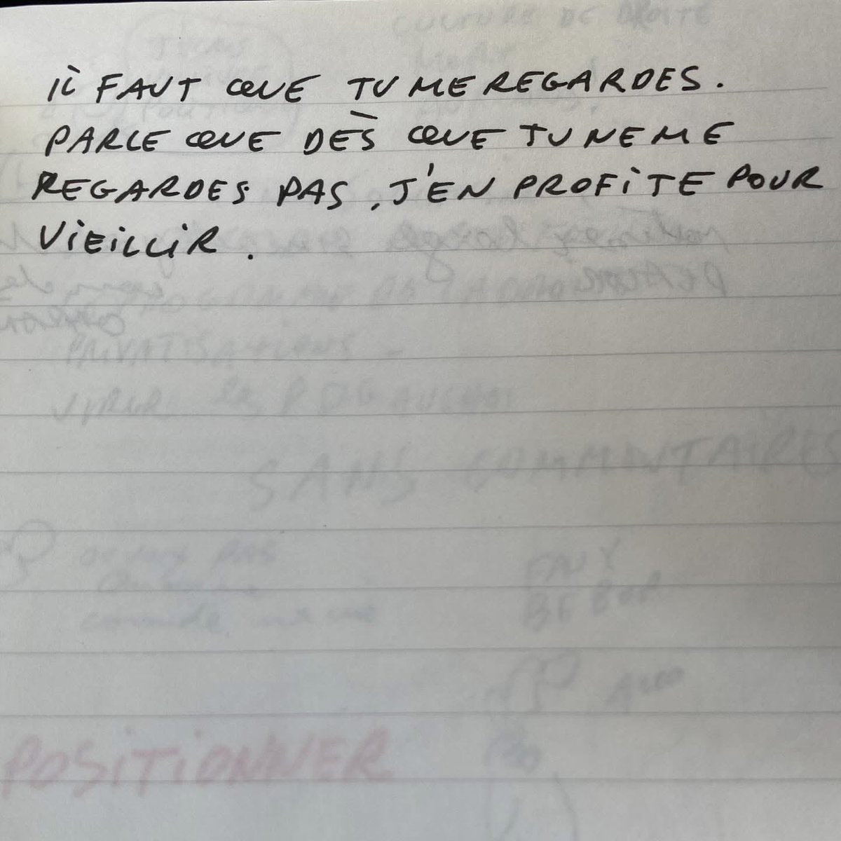 hiddenliburua (@hiddenliburua) on Twitter photo Une pensée de Georges Wolinski retrouvée par ses filles dans ses innombrables carnets.
🥲 Une pensée de Georges Wolinski retrouvée par ses filles dans ses innombrables carnets.
🥲