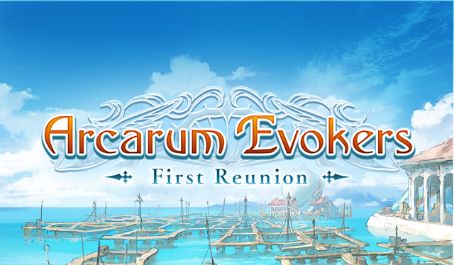 granblue_en's tweet image. While we were sleeping: the in-game preview for Arcarum Evokers: First Reunion is available in-game!
Multiple evokers are shown in their 5* uncap outfits, though the Related Stories section shows the first 4 fate episodes for each character and no later stories.