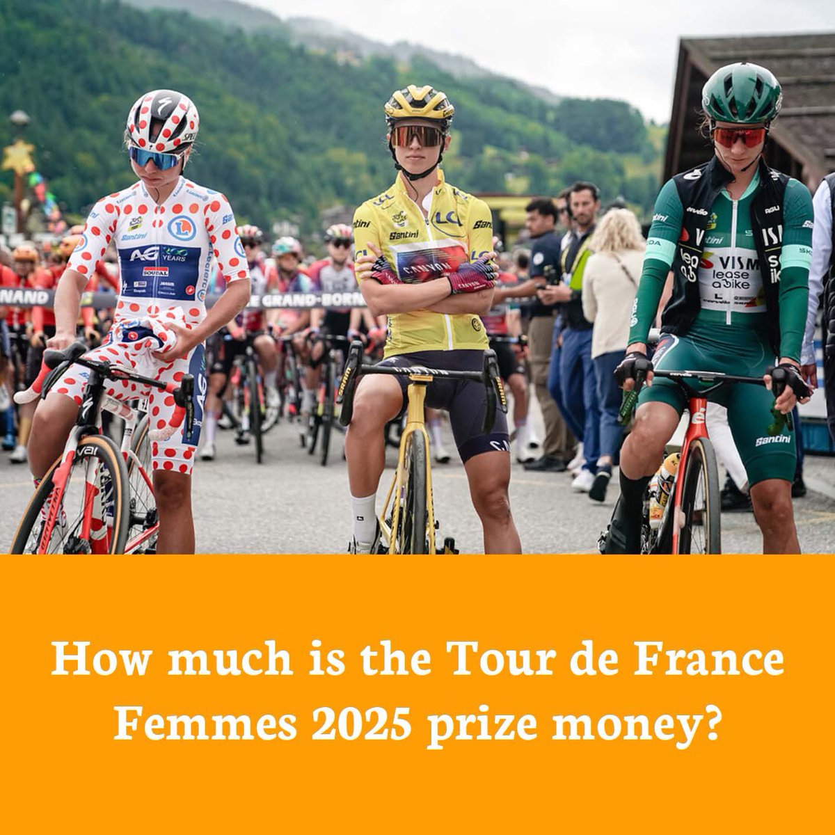 cyclist's tweet image. A full breakdown of the €264,152 prize pot up for grabs at the 2025 Tour de France Femmes
🔗 cyclist.co.uk/in-depth/tour-…