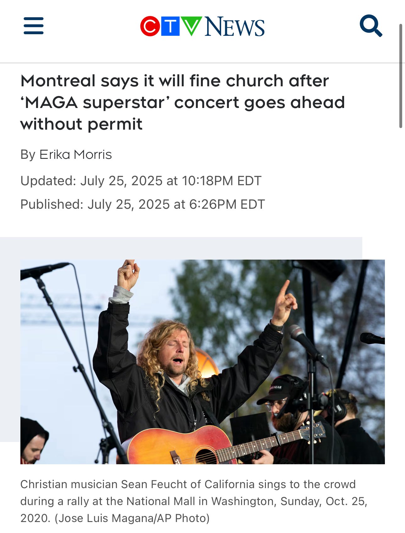 Sean Feucht (@seanfeucht) on X