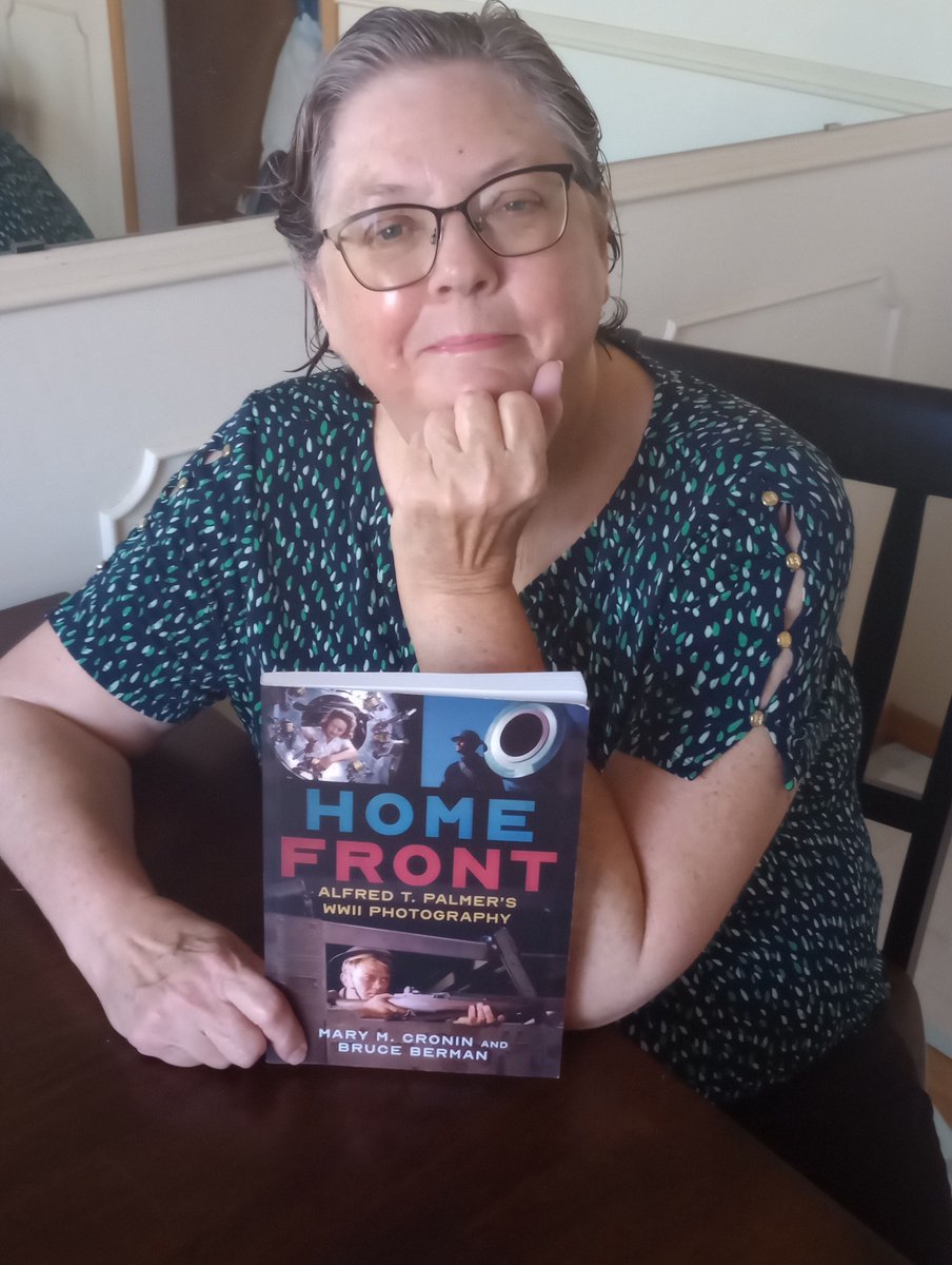casematepub's tweet image. Mary Cronin is a professor at New Mexico State University. She is interested in studying press performance during wartime. Her book "Home Front" compiles photographs by Alfred Palmer as Americans prepare for World War II. @FonthillMedia
💻️: tinyurl.com/5n75hmp5