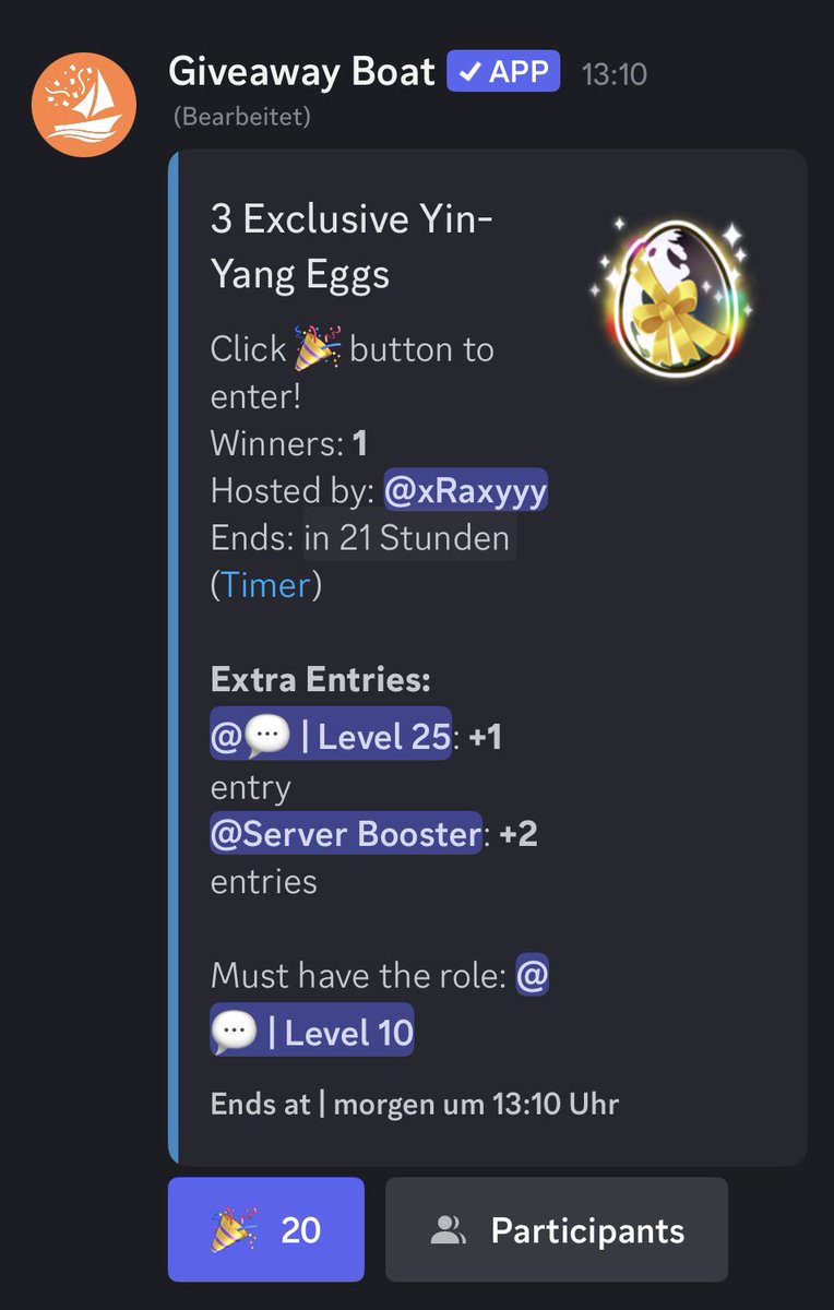 Meusi81's tweet image. Today is a special day,
Our Server Owner @jawrbx has birthday today 🥳💜
Drop your Birthday wishes here to show some love 🥳
you are all invited to join these great giveaway!
discord.gg/At26QvAy
1 titanic, petsGo huges, and exclusive eggs 🔥🔥
Thanks to the generous…