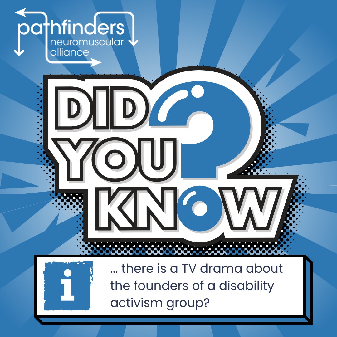 PathfindersNMA's tweet image. 𝑫𝒊𝒅 𝒚𝒐𝒖 𝒌𝒏𝒐𝒘 …
There is a TV drama about the founders of a disability activism group?
📺 It’s called 𝗧𝗵𝗲𝗻 𝗕𝗮𝗿𝗯𝗮𝗿𝗮 𝗠𝗲𝘁 𝗔𝗹𝗮𝗻
🎞️ Watch our 𝗜𝗡𝗙𝗢𝗥𝗠 𝗖𝗮𝗺𝗽𝗮𝗶𝗴𝗻𝗶𝗻𝗴 🗣️💬video to find out how you can make change. 🔗 youtu.be/Tq3Q8ltVyrg