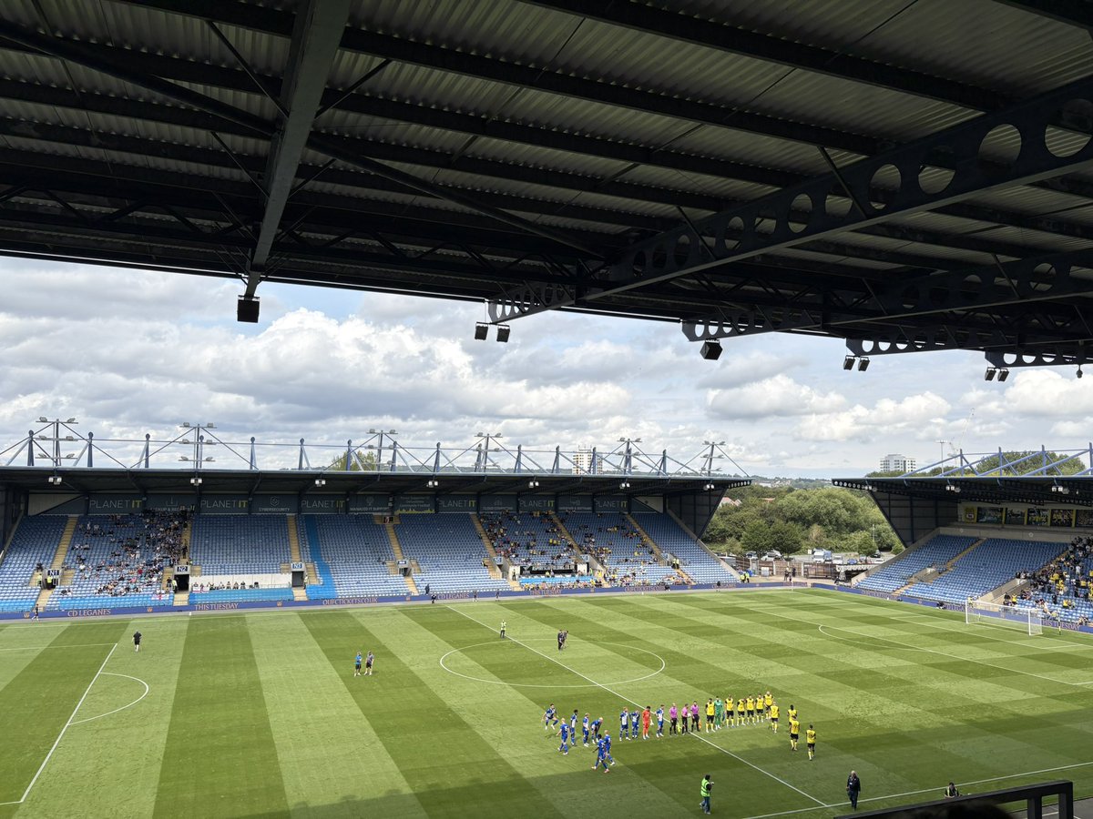 DanJHargraves's tweet image. One final friendly for the Gas.
More fans on our side but still a smaller crowd than I thought we might have here, even if it is a friendly. #UTG
