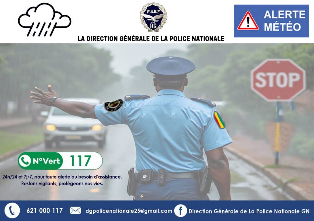 BoryMahmoud's tweet image. La direction générale de la police nationale.
#Guinée🇬🇳