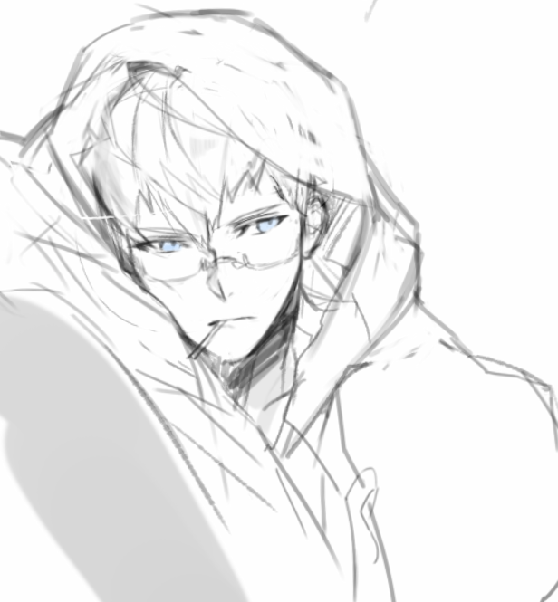ssssss_shark's tweet image. 아직 올릴만한 그림이 없어서 (그림 열심히 그리고는 있습니다) 낙서라도