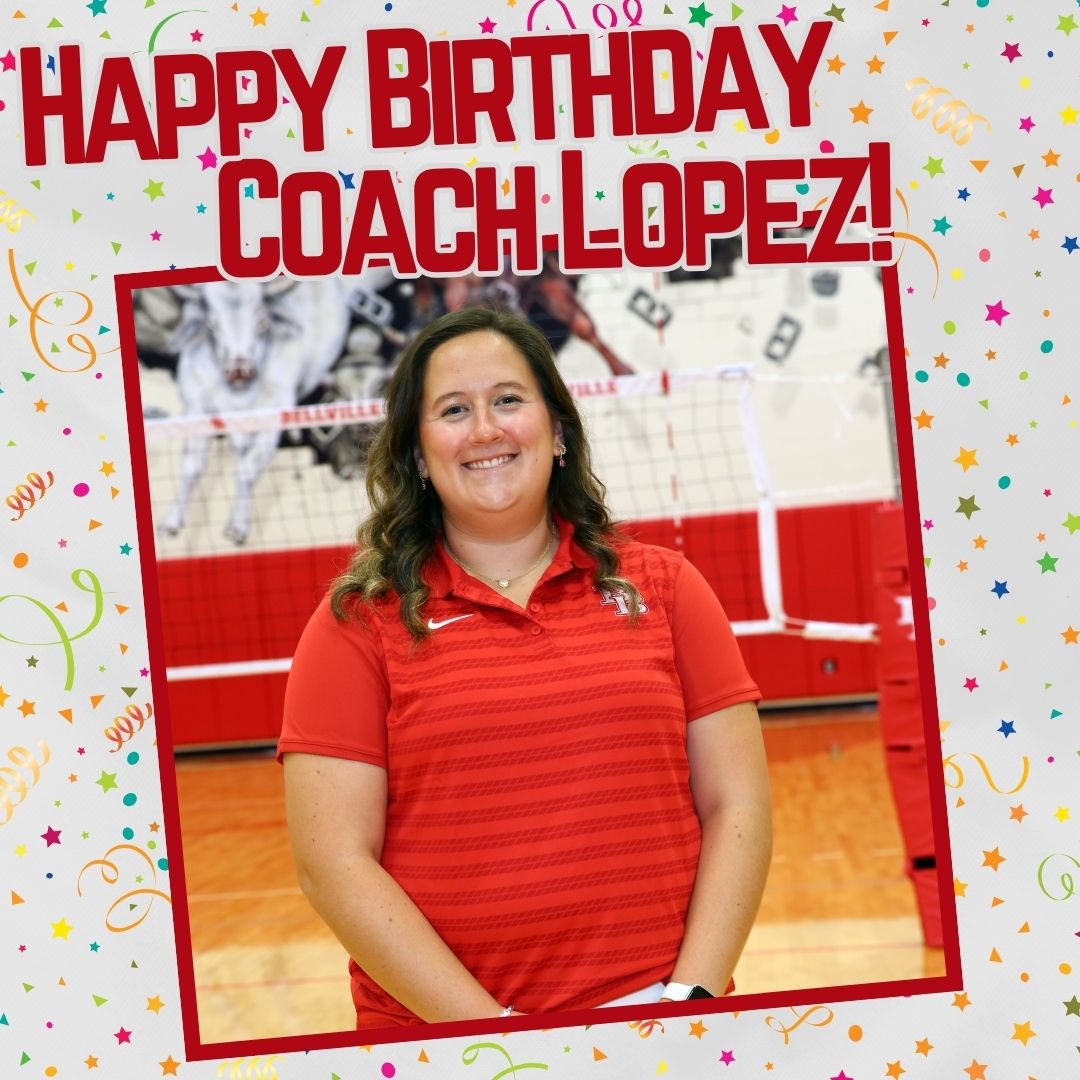 CoachBrewer9's tweet image. Happy Birthday S/O to Coach Lopez! It’s going to be a GR8T year! Hope your special day is Wonderful!
Just remember,
WE ♥️U & 🅱️🅱️🏐2️⃣‼️