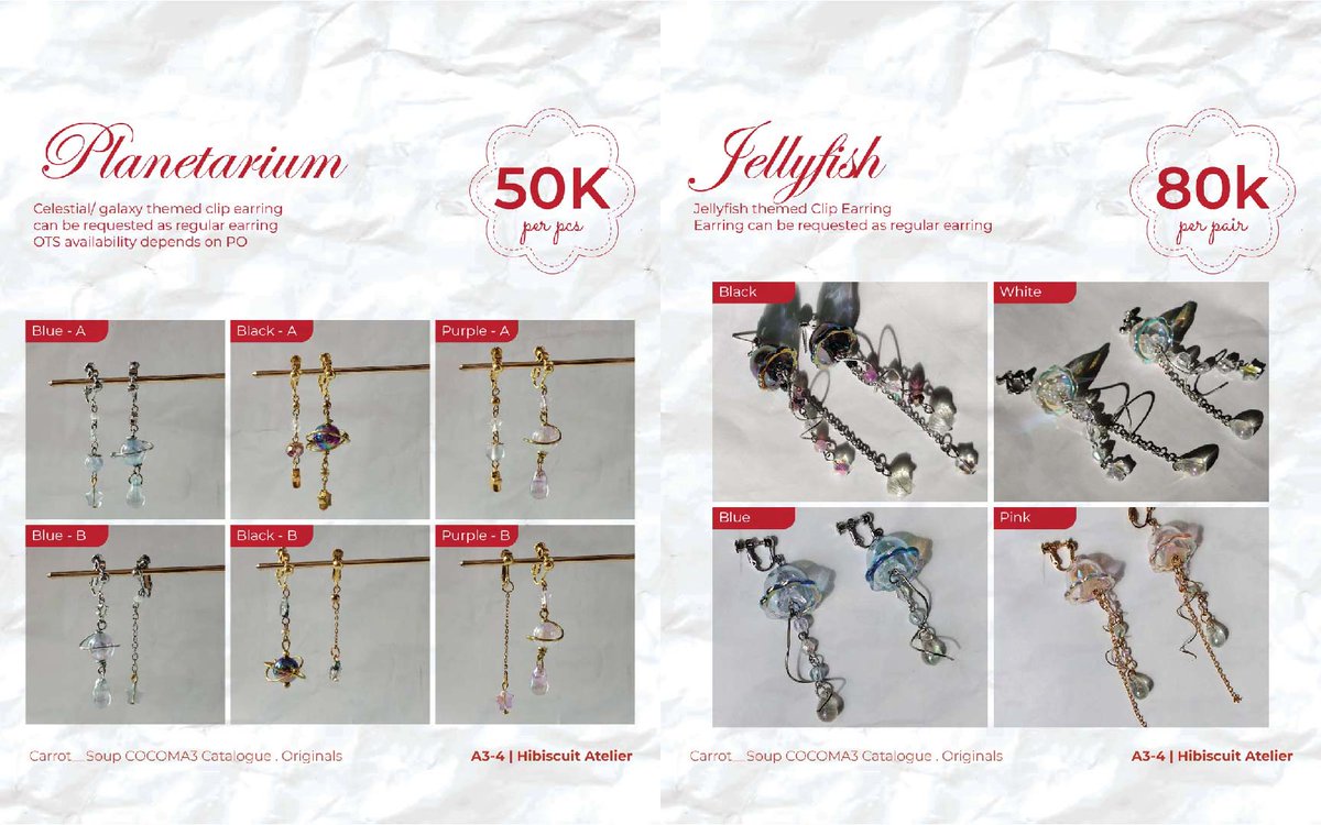 carrot__soup's tweet image. 🔁 & 💖s are appreciated
HIBISCUIT'S #cocoma3 PO IS OPEN (*ᴗ͈ˬᴗ͈)ꕤ*.゚here's my personal #cocoma3catalogue
📆 26 July - 9 August '25
💌 Mail Order and Pick Up A3-4!
🔗 bit.ly/HibiscuitCCM3PO
fandom : Originals, #tearsofthemis , #loveanddeepspace
(repost price adjustment)