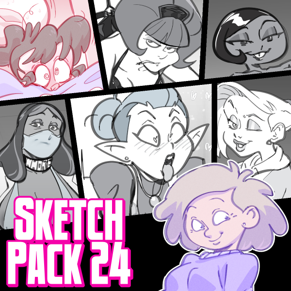 ChickpeaNSFW's tweet image. Just sold another Sketch Pack 24! Get your copy here: chickpeansfw.itch.io