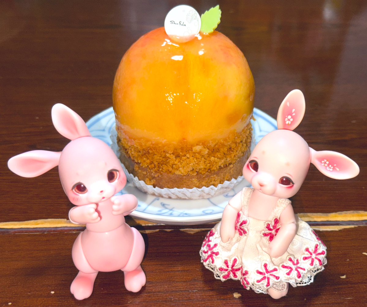 rico_x_rita's tweet image. サチ「まるまる、桃なの✨」
ルシュ「丸ごと、桃✨」
桃の大きさに、言葉を失う2人。めっちゃ嬉しそう😊🩷
#kumukukuoli #kumukuku #cocoriangtobi #cocoriang