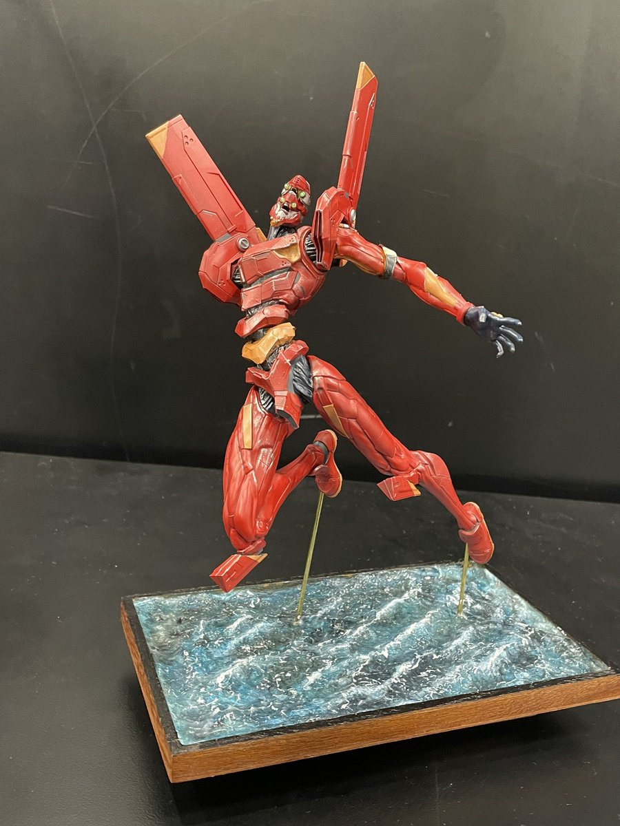 shintarofantom's tweet image. イベント展示場に前日搬入して来ました。当日もうちょっとディスプレイ調整しよう
#wf2025s #ワンフェス2025夏 #エヴァンゲリオン #エヴァワンフェス @hirachi75