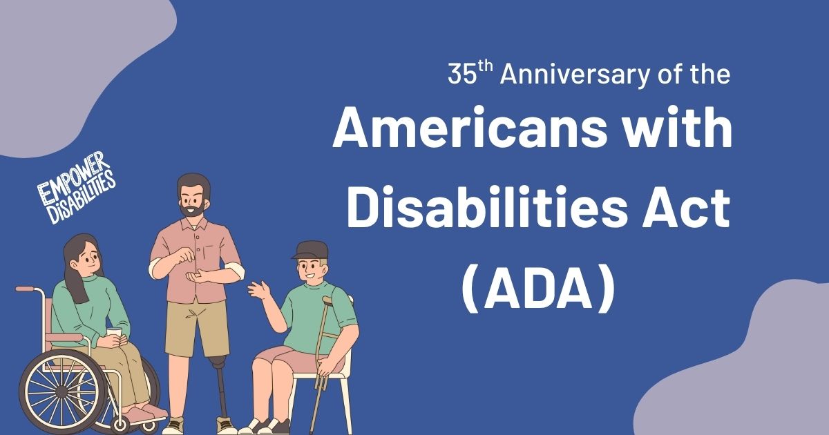 ♿ Today marks 35 years since the Americans with Disabilities Act was signed into law.

A major milestone in the fight for accessibility, inclusion, and equality. 

Let’s keep pushing for a world where everyone has a voice.

#ADA35 #AccessibilityMatters #AZMediaMaven