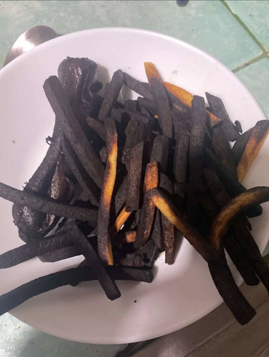 just made some fries 🌹