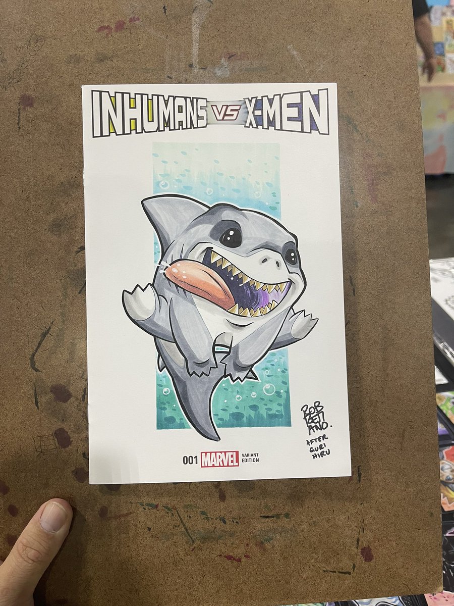thatguydraws's tweet image. He’s just a baby
A baby shark
(doo doo doo-da-doo)
#jeffthelandshark‼️🔫🦈
#jeffthelandshark #marvel #comics #marvelrivals
@Marvel @MarvelRivals @epicvoiceguy