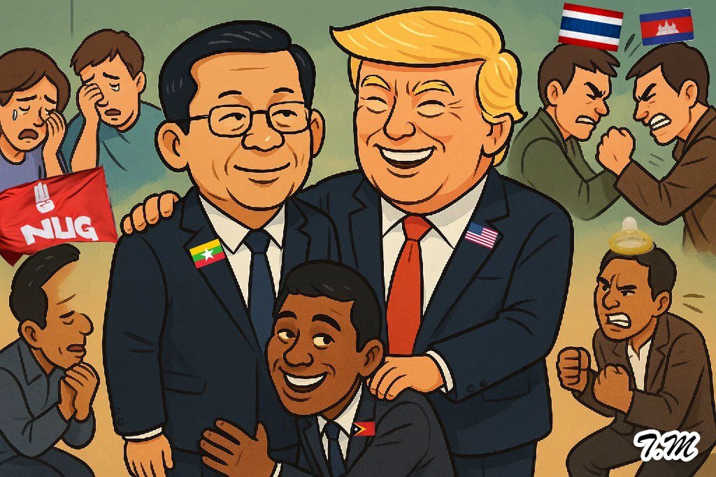 LauHonMeng's tweet image. "The Latest in #Myanmar and Global Politics" #MyanmarFactCheck #WhatsHappeningInMyanmar