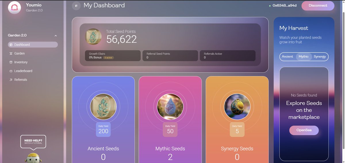 cryptodaffa's tweet image. Just bought NFTs again after a long time...

I see a vision for @youmio_ai and i want to be prepared.

Staked $LIMBO since day 1 now it's time to get after some seeds.

Picked up 2 Mythical Seeds near floor with a combined ~56K seed points. 

@Limbo_ai soon i will give you an…