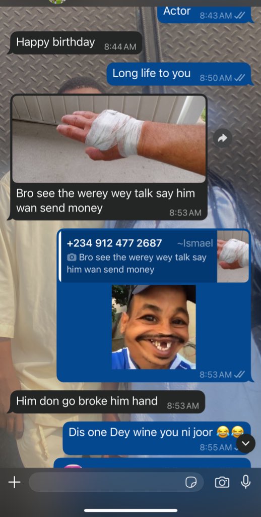 Client don carry my friend handicap 2 😂😂😂😂