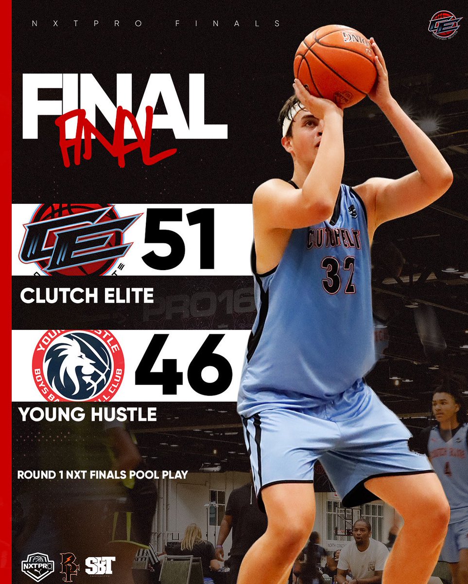 ClutchElite20's tweet image. Clutch Elite beats Young Hustle in RD1 of NXT Pool Play ✅
Next Game: Vs Mile Academy @10am . Court 20
@MattReynolds___ @TreySterner5345 @NxtProHoops @CoachESilva
#BeTheNXTPro