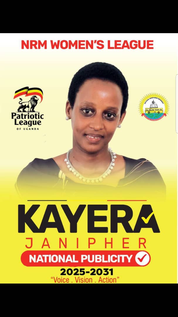 Mugarura Junior (@mugaresty123) on Twitter photo Only her π―β
π₯³ Hon <a href="/Kayera256/">Kayera Janipher</a> for National Publicity Secretary NRM Women's League. Only her π―β
π₯³ Hon <a href="/Kayera256/">Kayera Janipher</a> for National Publicity Secretary NRM Women's League.