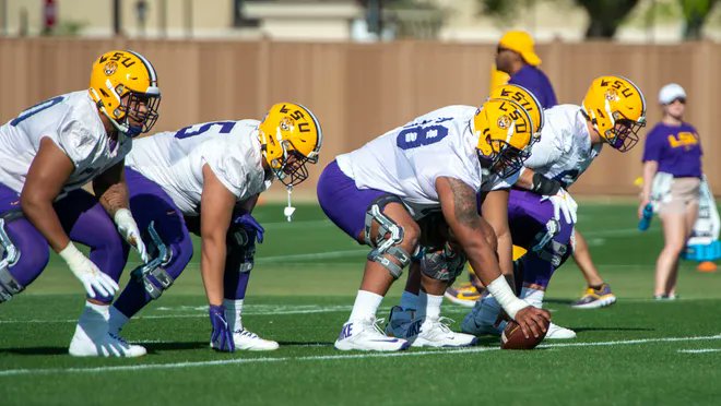 Ricoknowstiktok's tweet image. RicoKnows CFB thoughts:
LSU lost 4 Offensive Lineman to the NFL Draft. Not many teams can recover from losing 4 NFL draft picks in one position group. LSU addressed these losses by adding OL transfers Braelin Moore (2-year starter at Virginia Tech) and Josh Thompson (2-year…