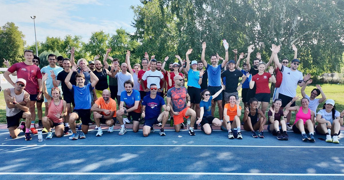 Le fractionné du samedi matin 🧡

#LYON