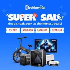 leakedoffers's tweet image. #GeekbuyingSale #PreheatDeals #TechDiscount #GadgetGoals #SmartTechSavings #DealsYouLove #10PercentOff #FOMOAlert #TechDealsDaily #OnlineShoppingSpree