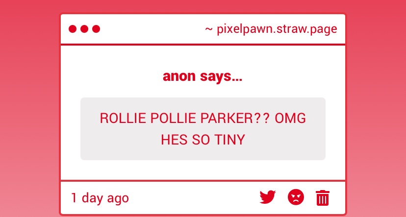 parkerbradleys's tweet image. HES LITERALLYY JUST A GUY

pixelpawn.straw.page