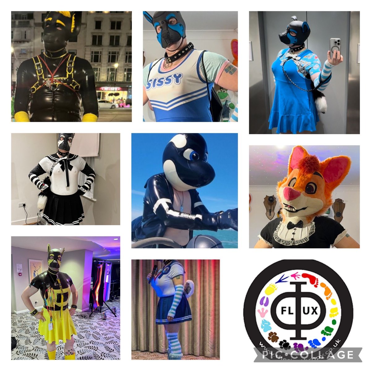 Polytherian's tweet image. My costumes &amp;amp; forms from the last 12 months

That’s not all, each is a part of me, big/small, but all me

Being a therian is mentally shifting to animalistic forms to enable those parts. Being a Polytherian is tiring, but letting the forms exist for real, feels amazing &amp;amp; freeing!