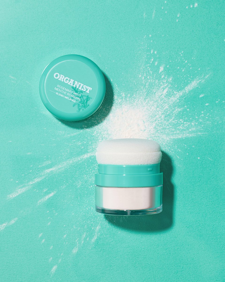 Meet 2nd day hair's worst enemy: Say hello to our NEW Organist Rosemary Mint &amp; Biotin Dry Shampoo Puff! 🌿✨ bit.ly/3IrrBt3

This easy-to-use, mess-free puff applicator has a fast-acting formula  that absorbs excess oil on scalp and at the roots!