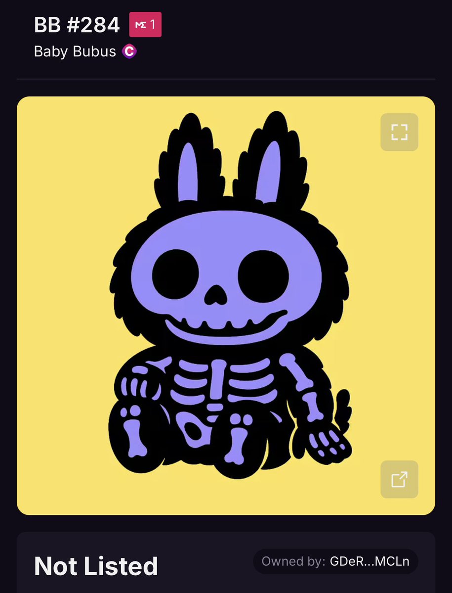 labubunft_'s tweet image. Gm! ☕️

BB #284 Sold for 2.6 SOL ($488) 💀