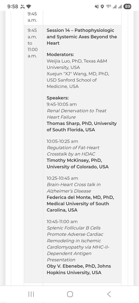 amit_k_rai17's tweet image. 🚨 Session 14: Pathophysiologic and Systemic Axes Beyond the Heart is live at #BCVS25!
From renal denervation to fat-heart crosstalk, brain-heart axis, and splenic B cells—today’s talks are bridging systems for deeper insight into heart disease. @Sharp_Lab @AHAScience