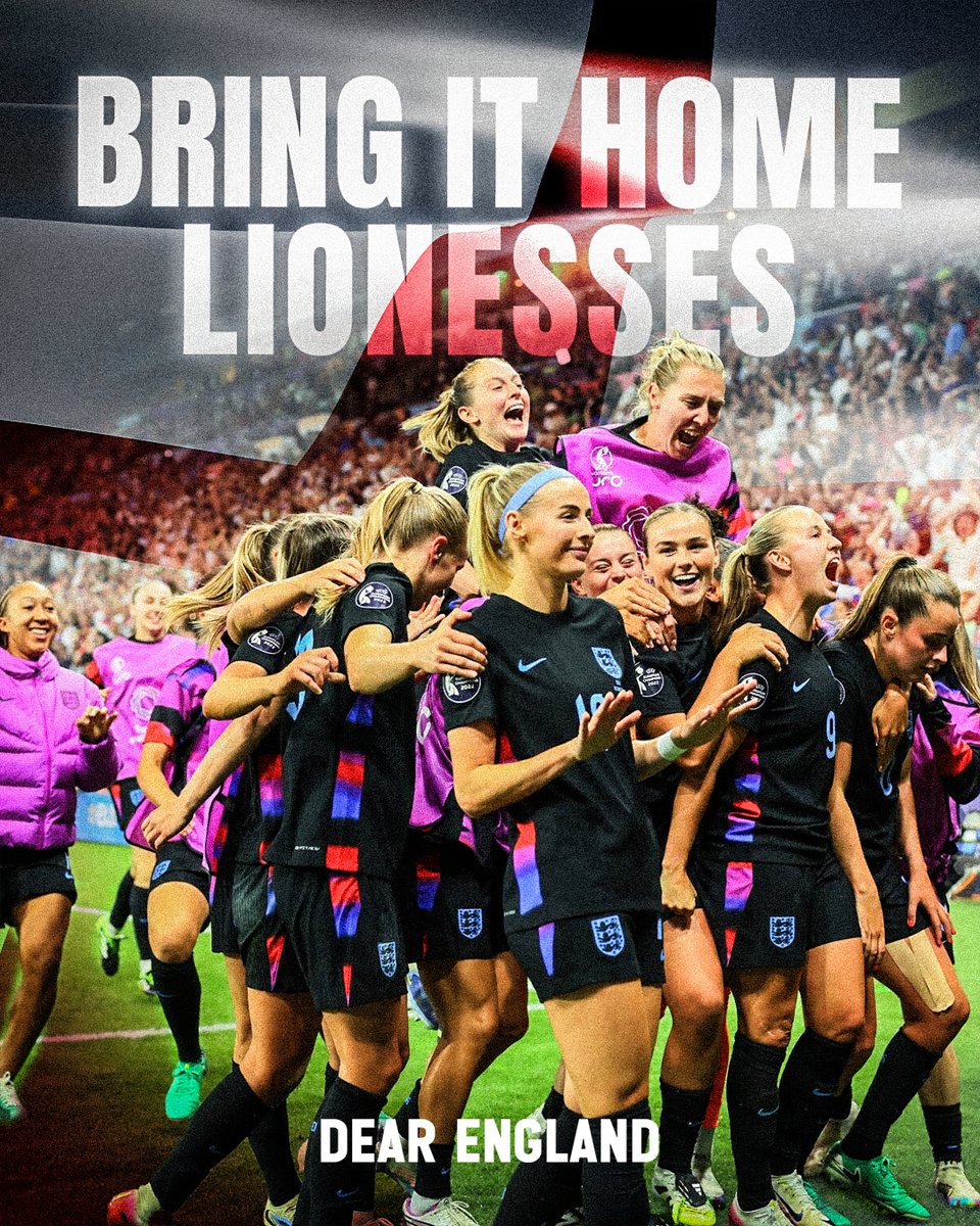 Football fever is gripping the nation ahead of the Lionesses playing Spain in tomorrow's final⚽

Continuing the drama of the beautiful game we're looking forward to welcoming the smash-hit Dear England to the #alhambratheatrebradford 17 - 21 Feb 2026. 🎟️ ow.ly/EHjc50Wv9Jr