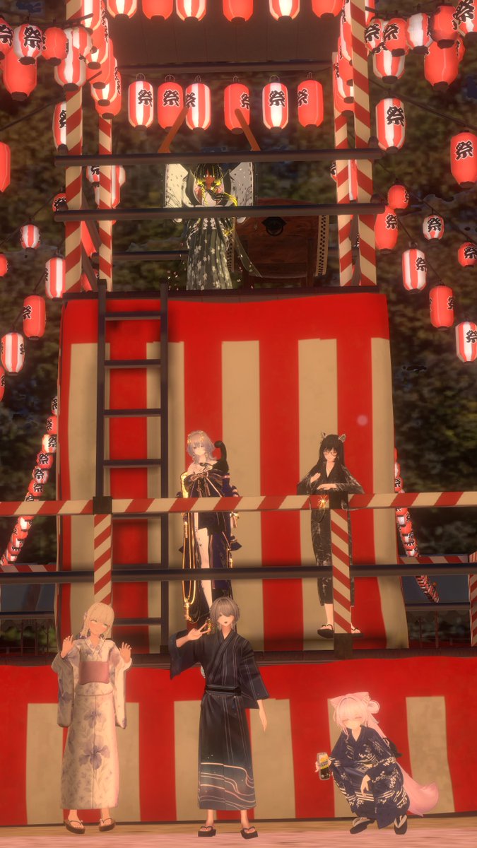 CONNECT_1112's tweet image. OPENしました~!
今日は夏っぽい会場で開催します!
インスタンス最大人数が60名となってますので、カリングをかけてお越しください~!