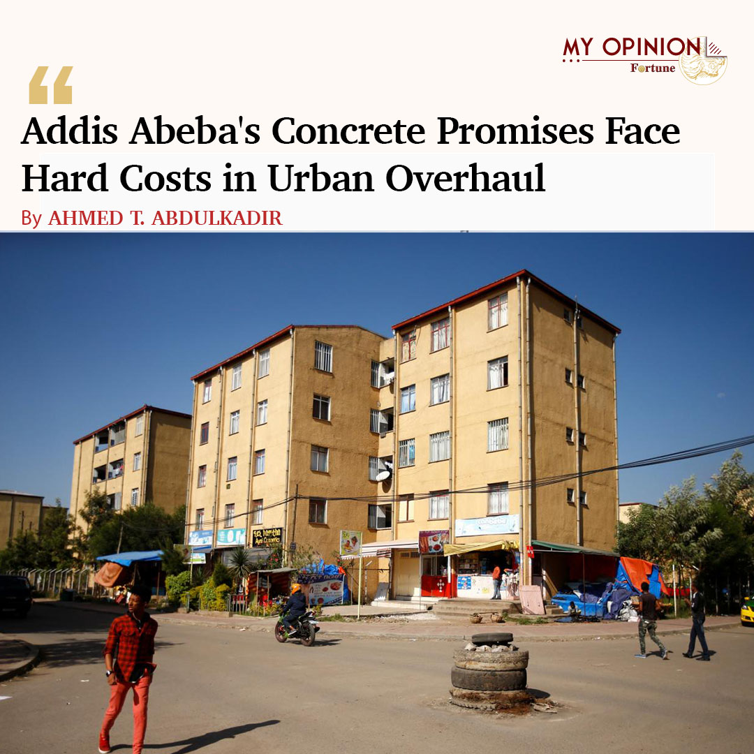 addis_fortune's tweet image. 𝗔𝗛𝗠𝗘𝗗 𝗧. 𝗔𝗕𝗗𝗨𝗟𝗞𝗔𝗗𝗜𝗥: #AddisAbabaDevelopment Beneath the polished upgrades lies a quieter story. Nearly 23,000 households, each knit into a web of social and economic ties, were uprooted.
Read more - ow.ly/HVGc50WvBVT