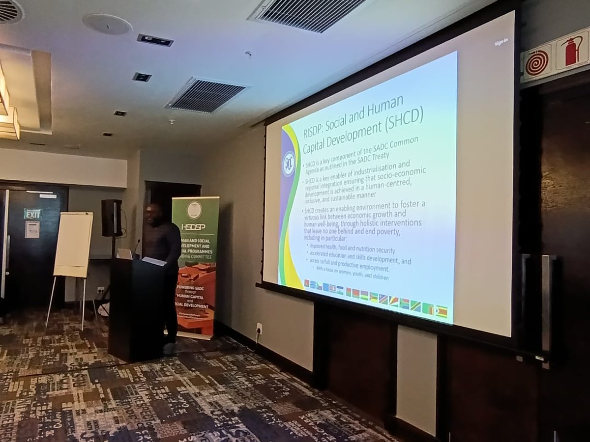 sadcpf's tweet image. Parliaments must lead the way in advancing Social and Human Development (SHD) across the SADC region.

We are here to call on parliaments to:

🔹 Support the domestication and implementation of SHD policies
🔹 Promote research and evidence generation
🔹 Strengthen national…