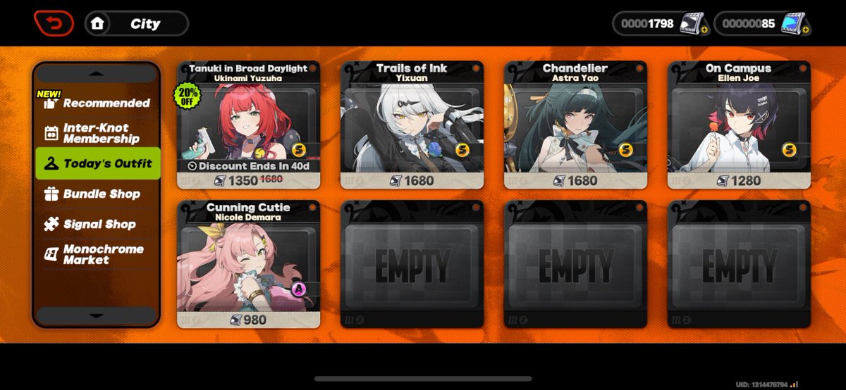 childe_lovee's tweet image. I still don’t get how zzz has only been here a year and already giving 5 meanwhile hsr has been out 2 years and only 2 skins