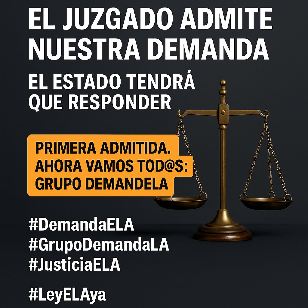 Yolanda Delgado (@yolandadn44) on Twitter photo <a href="/Monica_Garcia_G/">Mónica García</a> Ahora di otra vez que no hemos demandado, no solo hemos DEMANDADO si no que está admitida la demanda.
Ni si quieres tuviste la delicadeza de pedir perdón a los POBRECITOS como tú dices. <a href="/vitoquiles/">Vito Quiles 🇪🇸</a> gracias por contar la verdad, ahora me toca a mí. DEMANDA ADMITIDA #ELA #LeyELA <a href="/Monica_Garcia_G/">Mónica García</a> Ahora di otra vez que no hemos demandado, no solo hemos DEMANDADO si no que está admitida la demanda.
Ni si quieres tuviste la delicadeza de pedir perdón a los POBRECITOS como tú dices. <a href="/vitoquiles/">Vito Quiles 🇪🇸</a> gracias por contar la verdad, ahora me toca a mí. DEMANDA ADMITIDA #ELA #LeyELA