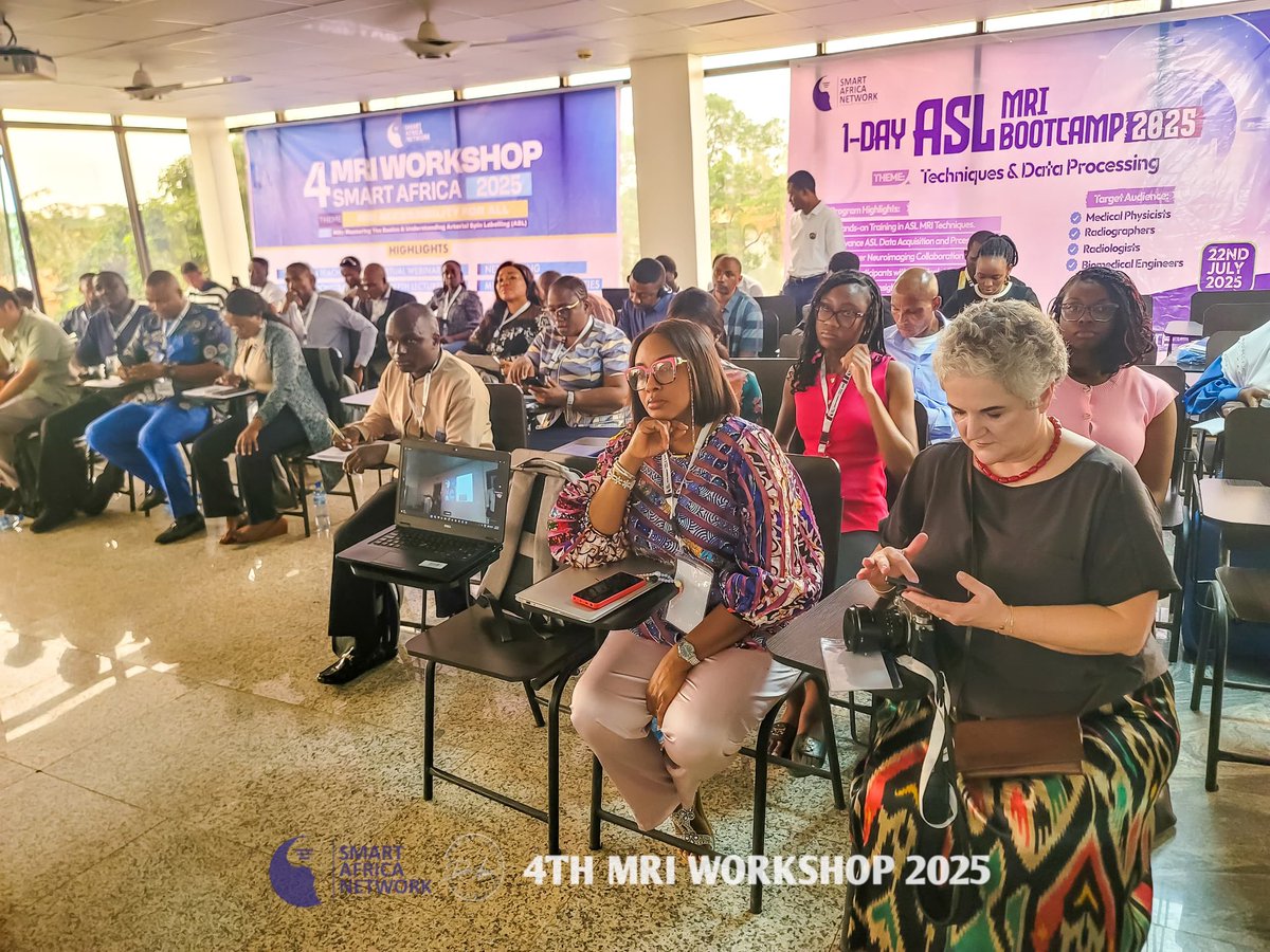 loft_lab's tweet image. Honored to attend SMART Africa MRI workshop focusing on ASL in Lagos Nigeria 🇳🇬 impressed by the growth and passion of MRI in Africa, glad to share ASL experience and contribute to global MRI, congrats to @SMARTA_NETWORK