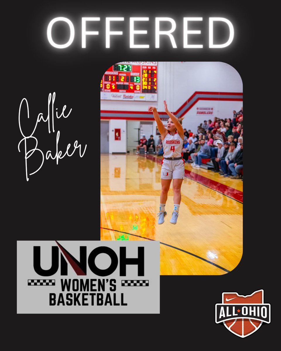 Callie Baker (@calliebaker26) on Twitter photo After a great conversation with <a href="/ThomasLitman/">Tom Litman</a> I am very grateful to say I have received an offer to play for <a href="/unoh_wbb/">UNOH Women’s Basketball</a>!
<a href="/AllOhioGirls/">All Ohio Girls Basketball</a> <a href="/UticaHSWBB/">Utica Girls Basketball</a> After a great conversation with <a href="/ThomasLitman/">Tom Litman</a> I am very grateful to say I have received an offer to play for <a href="/unoh_wbb/">UNOH Women’s Basketball</a>!
<a href="/AllOhioGirls/">All Ohio Girls Basketball</a> <a href="/UticaHSWBB/">Utica Girls Basketball</a>
