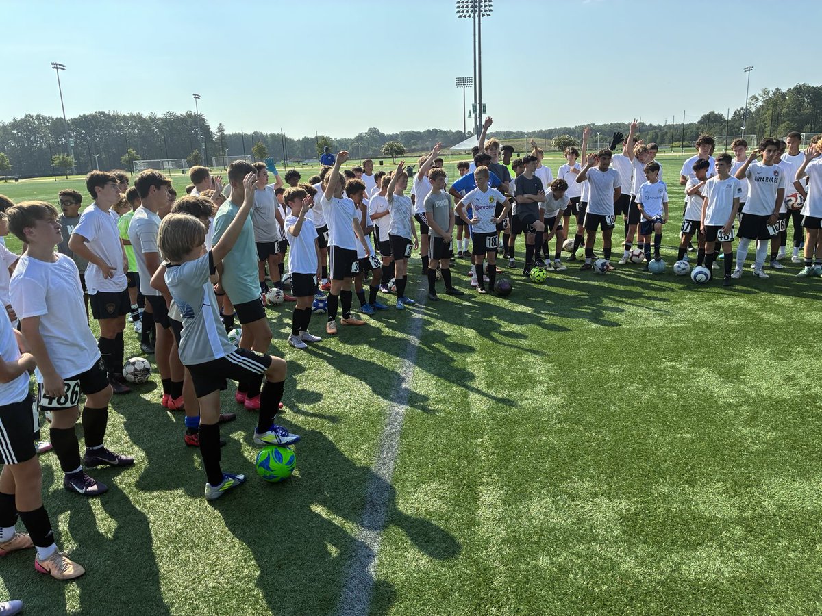 The ODP Boys Central District tryouts are up and running here at Glover Park in Richmond.