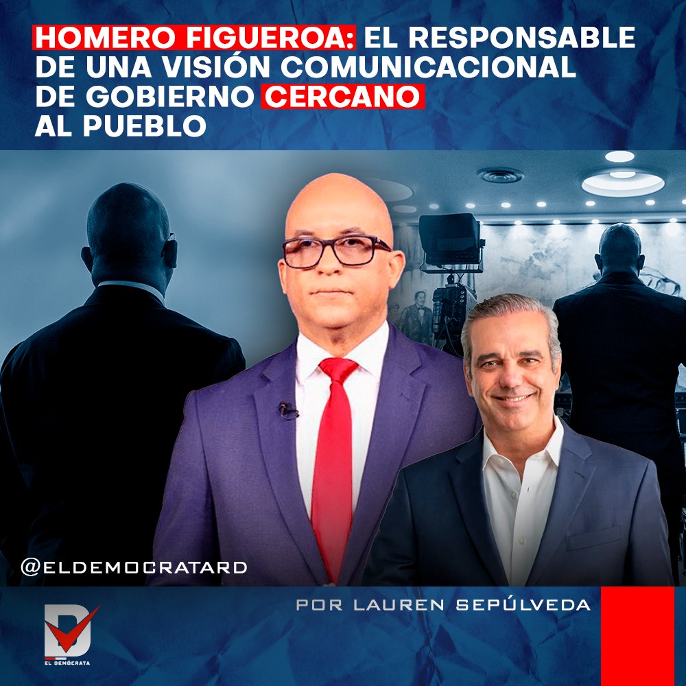 eldemocratard's tweet image. Por Lauren Sepúlveda
En tiempos de polarización política, redes sociales hipervigilantes y ciclos de noticias incesantes, sostener la imagen de un gobierno sin perder el contacto con la gente se convierte en un reto monumental. En la República Dominicana, ese reto lo ha asumido…