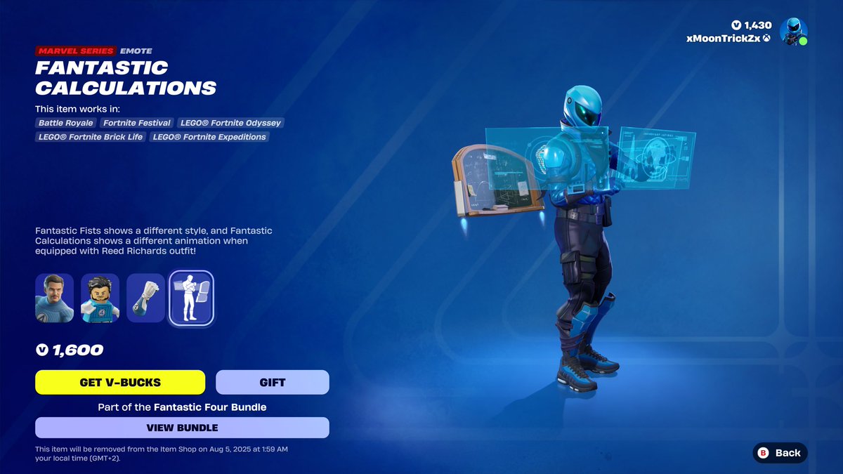 xMoonTrickZx's tweet image. Sucks to be an emote collector sometimes 😭 I won’t ever use this skin