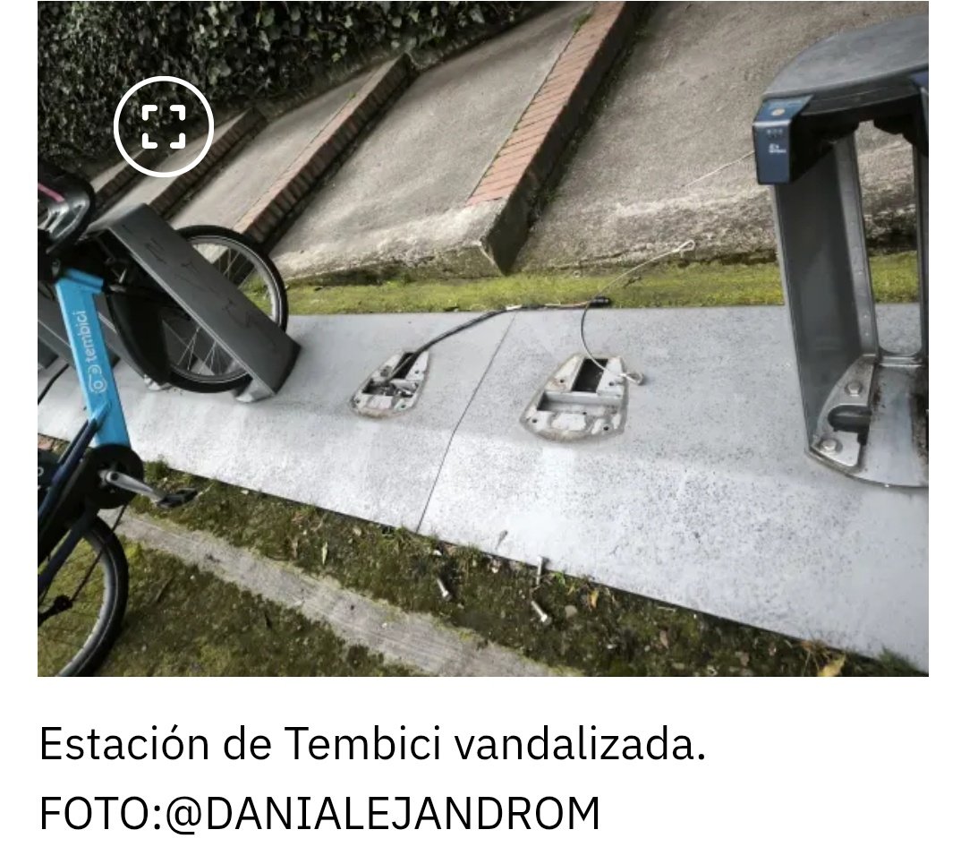 <a href="/tembici_co/">Tembici Colombia</a> <a href="/SectorMovilidad/">Movilidad Bogotá</a> <a href="/JD_Quinteror/">Juan David Quintero</a> ¿Qué hacer?
1. Reubicaciones de estaciones (e.g. CAN)
2. Seguridad, reactivar red <a href="/TransMilenio/">TransMilenio</a> <a href="/PoliciaBogota/">Policía Metropolitana de Bogotá</a> <a href="/tembici_co/">Tembici Colombia</a> <a href="/SectorMovilidad/">Movilidad Bogotá</a>
3. Renegociar el pago que hace tembici
4. No sólo Cicloparqueaderos: bicis para las manzanas del cuidado <a href="/alcolegioenbici/">Al Colegio en Bici</a>, capacitaciones