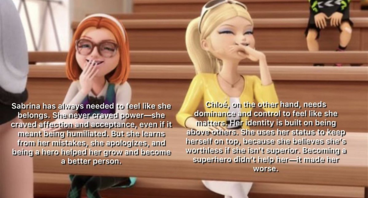 Cheeseprank1's tweet image. (From u/lilastalker on Reddit) really cool how all the Miraculers seem to be getting their own personal nemesis this season (add in Ivan/Raul and Nathaniel/Shirel too). #MLBS6Spoilers