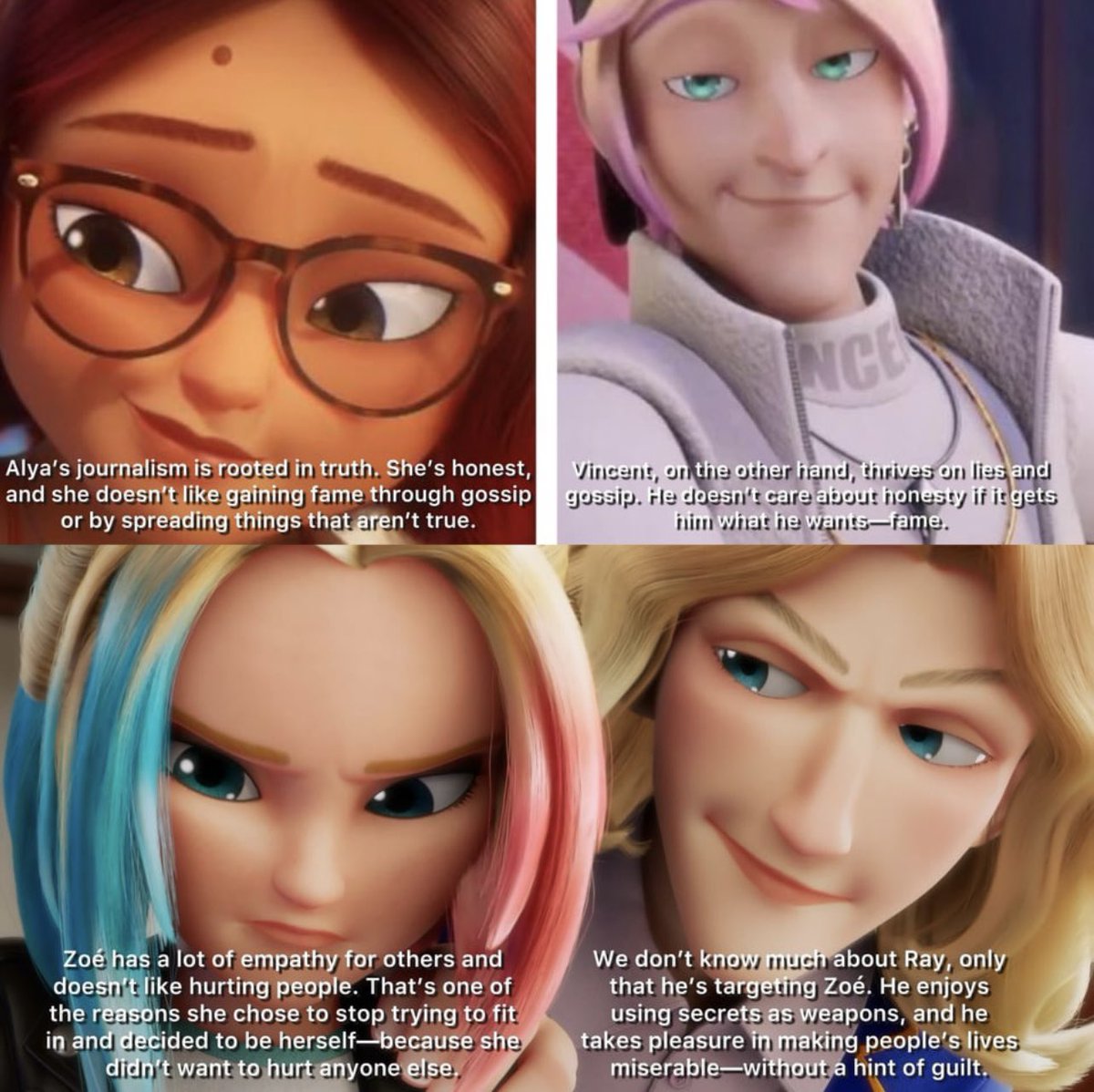Cheeseprank1's tweet image. (From u/lilastalker on Reddit) really cool how all the Miraculers seem to be getting their own personal nemesis this season (add in Ivan/Raul and Nathaniel/Shirel too). #MLBS6Spoilers